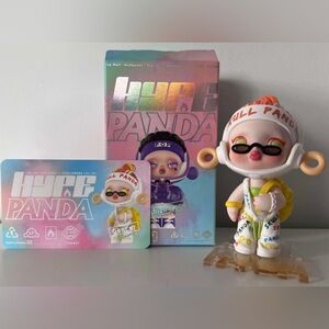 RARE Limited Edition Pop Mart SKULLPANDA Hype Panda Series “DANCER” figure